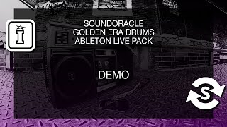 DEMO - Golden Era Drums - Ableton Live Pack by Sound Oracle