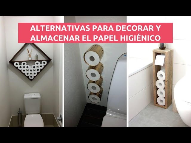 Ideas DIY de decoración y almacenaje para el baño