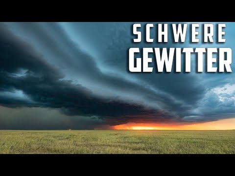 Schwere Gewitter / UNWETTER mit Hagel, Sturm und zahlreichen Blitzen! und wir sind stecken geblieben