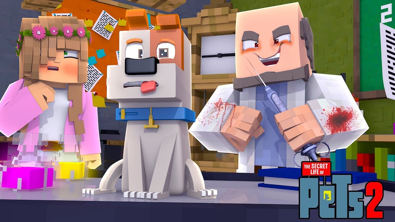 MY TALKING PET IS EXPERIMENTED ON Minecraft Secret Life Of Pets my-talking-pet-is-experimented-on-minecraft-secret-life-of-pets