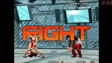 SVC CHAOS: SNK vs CAPCOM - (ARCADE) - [MAI SHIRANUI] - LEVEL 8 - PLAYTHROUGH