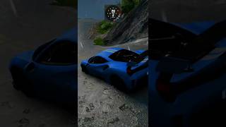 FERRARI SEM FREIO na SERRA MAIS PERIGOSA do BeamNG Drive 😱🏎️