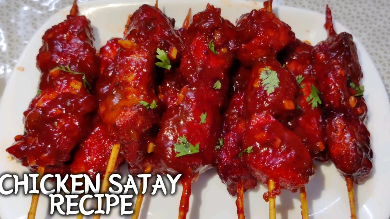 Chicken Satay RecipeRestaurant Style Chicken Satay Ramadan Special