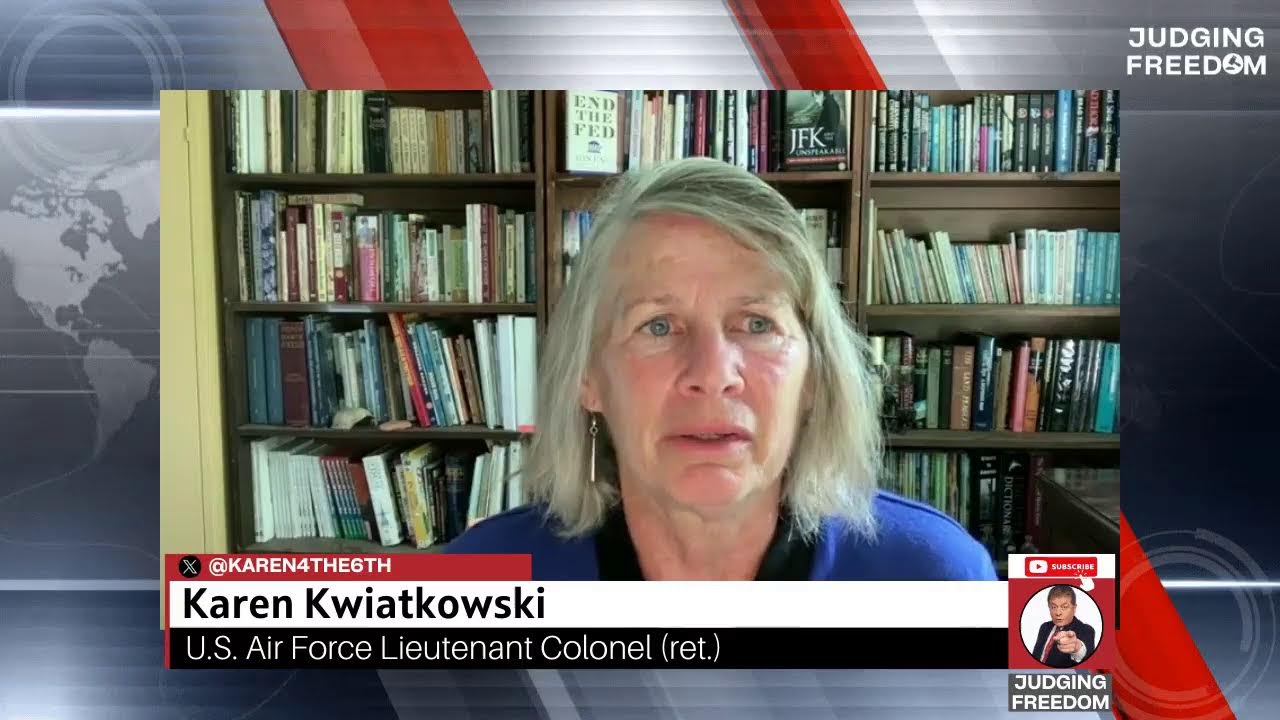LtCOL. Karen Kwiatkowski : US a Collapsing Empire.