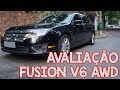 Avaliação Ford Fusion V6 AWD 2012 - um típico sedã americano com preço de popular brasileiro