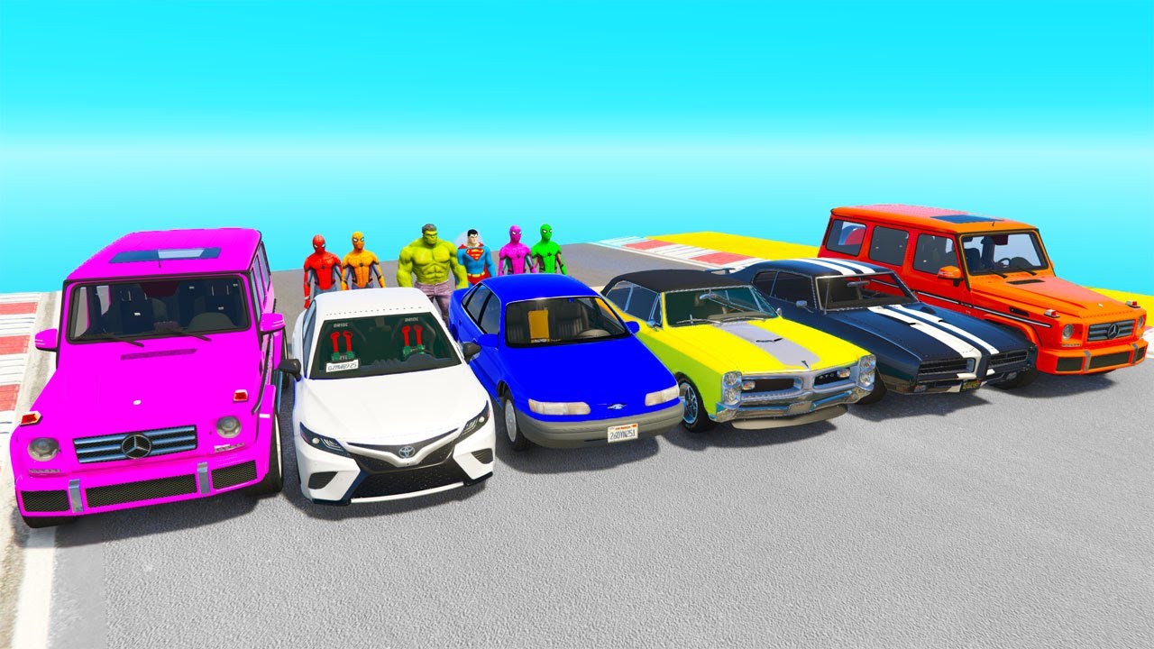 لعبه سيارات جي كلاس وكامري و سيارات كلاسيك