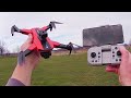 Rg600 pro brushless optical flow drone flight test review