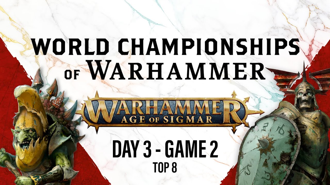 Age of Sigmar - Top 8 - World Championships of Warhammer: Soulblight Gravelords vs. Gloomspite Gitz