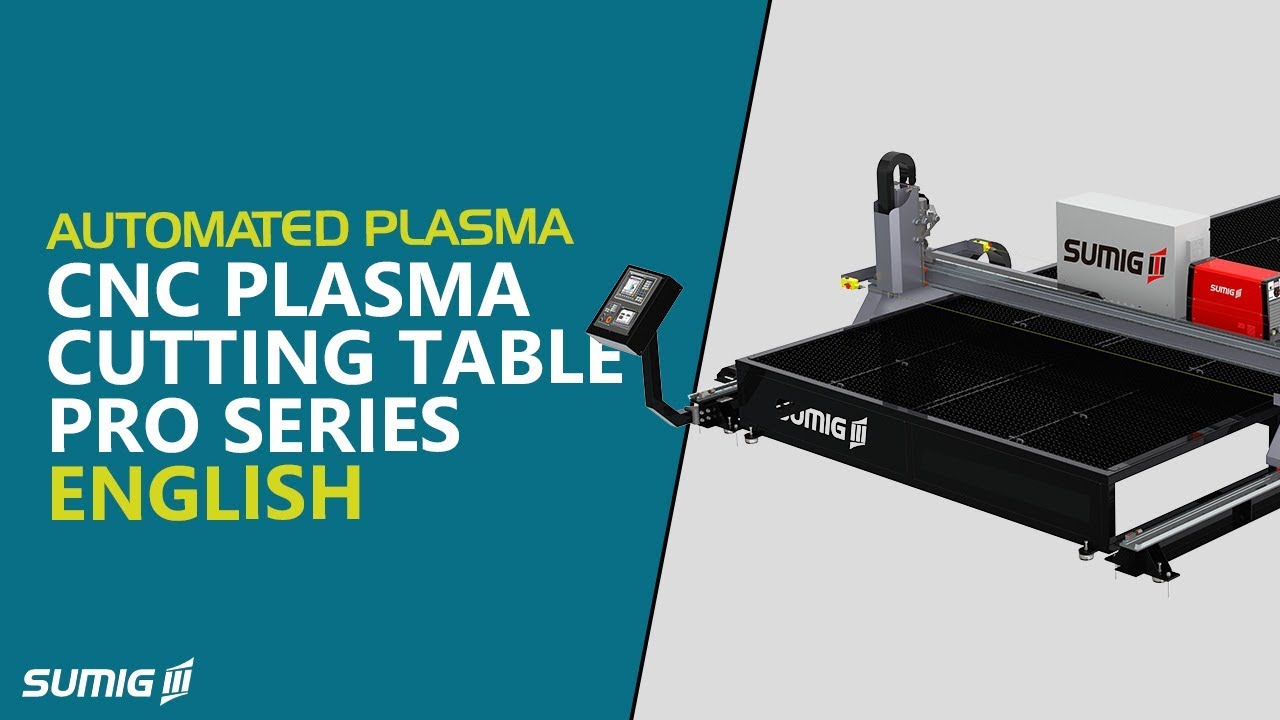 CNC Plasma Cutting Table PRO Series 2019 - English | Sumig