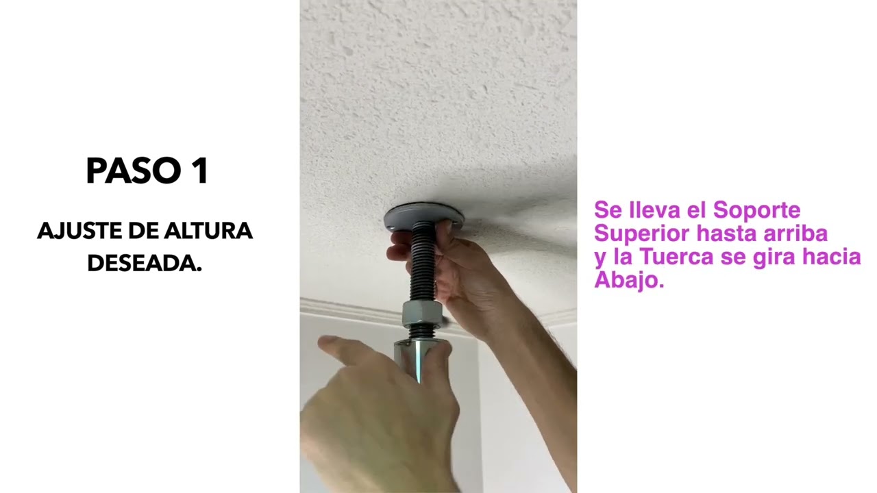 Instalación Pole Estático | JQS fitness