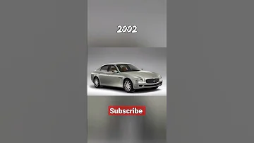 evolution of Maserati 1970-2022 #shorts