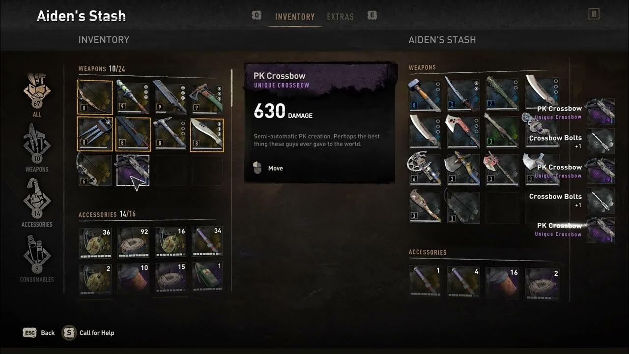 How to get infinite Crossbow Bolts in Dying light 2 YouTube