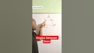Solving angles between lines #angles #lines #STEM #mathswithgpad #geometry #planegeometry #GCSE