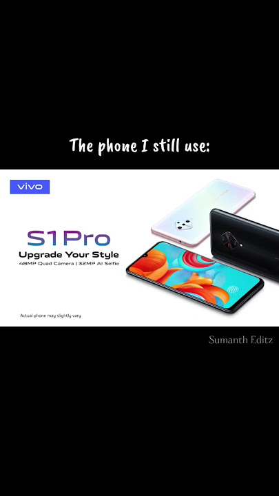 5 year old phone Supremacy | Vivo S1 Pro | Best ever camera profile #vivo #vivos1pro #stylishphone
