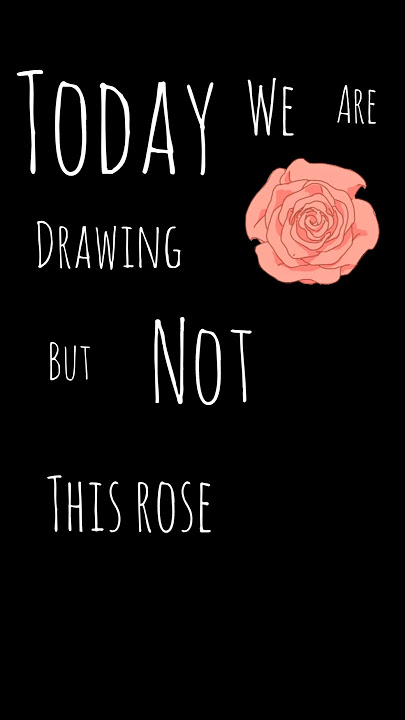 let's draw Black pink's rose 🌹 #blackpink #rose #drawing #meow