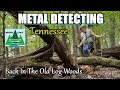 Metal Detecting Back in the old Log woods in search of history