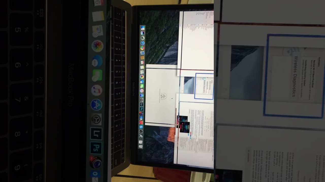 2016 Macbook Pro display problem YouTube