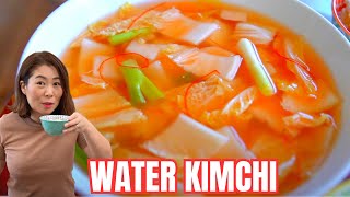 Water Kimchi: Once it hits the lips, YOU CAN'T STOP EATING  시원하고 깔끔한 나박김치 #kimchi [Nabak Kimchi]