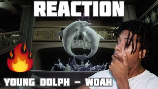 Young Dolph - Woah (Official Visualizer) REACTION!!