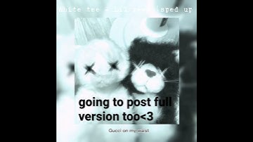 Thumbnail of White tee- Lil peep (sped up)