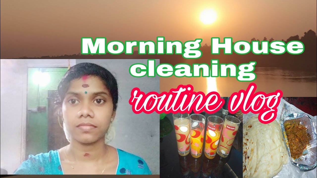 Morning House cleaning tips and routine vlog Malayalam palakkadn Ruchi