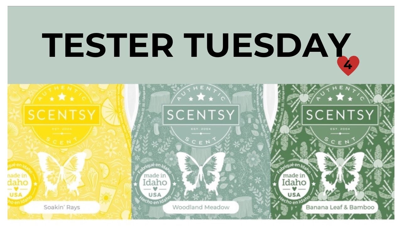 Tester Tuesday Soakin’ Rays, Woodland Meadow and Banana Leaf & Bamboo