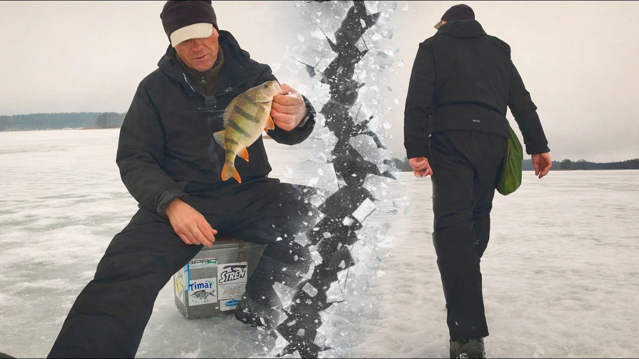 Kas vyksta po LEDU? Ar krentant slėgiui ir esant atšilimui kimba ešeriai?