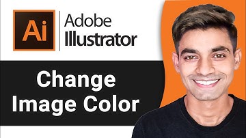 How to Change Image Color in illustrator (Step By Step)
