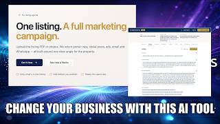 AI Listing Marketing Engine - the ULTIMATE listing content generator!