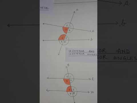 वीडियो: क्या सह बाह्य कोण बराबर होते हैं?