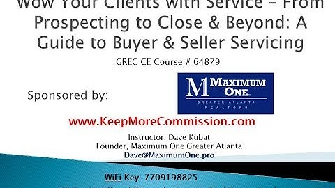 Wow Your Clients with Customer Service - Part 1 of 2