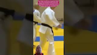 Moment Black belt Putin shows off judo moves with Olympic athletes#rusia#karate#taekwondo#putin#judo