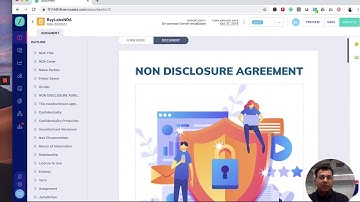 Create an NDA in just a few minutes