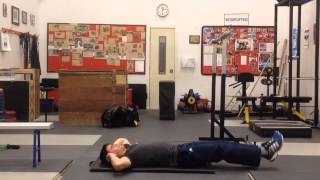 Bicycle sit-up