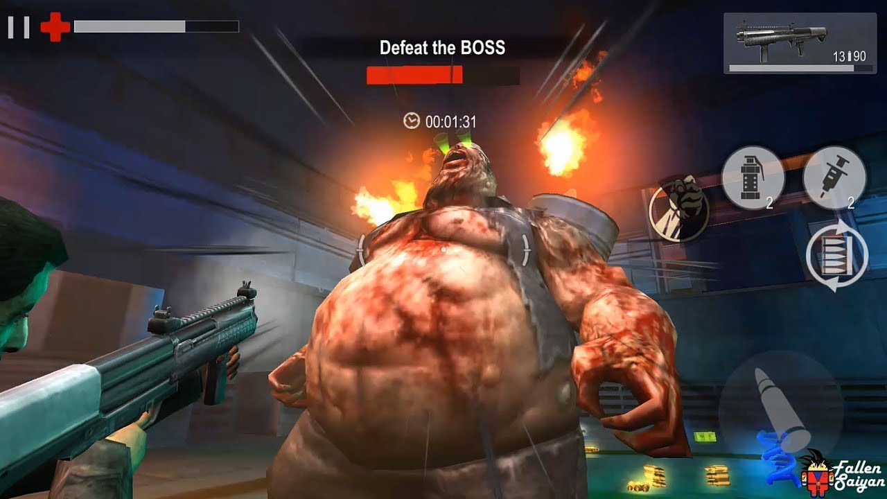 Death Invasion : Survival - All Bosses - Lomelvo