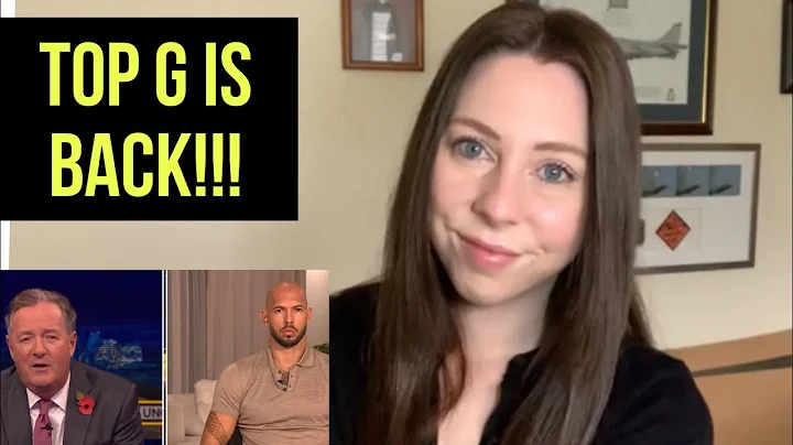 British Woman Reacts to Andrew Tate & Piers Morgan