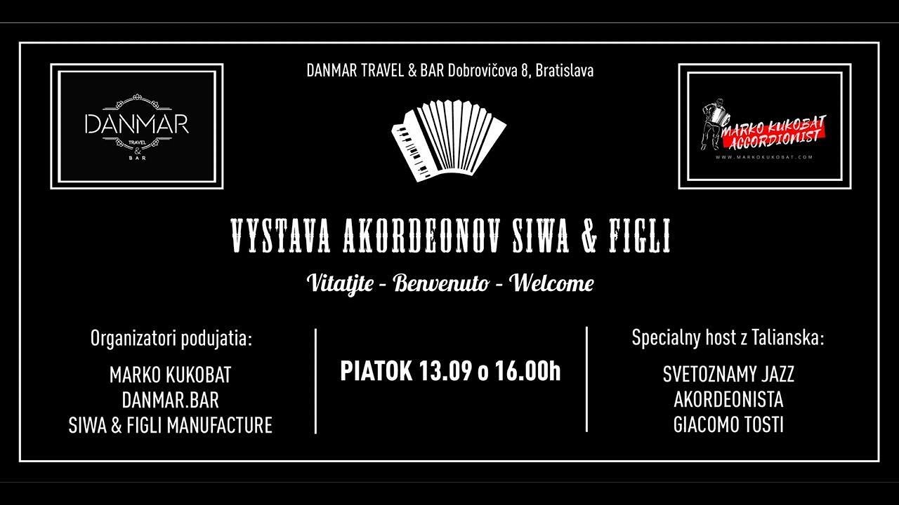 Marko Kukobat - Siwa & Figli Accordions Promotion Bratislava Slovakia 2019 (AppDay TV)