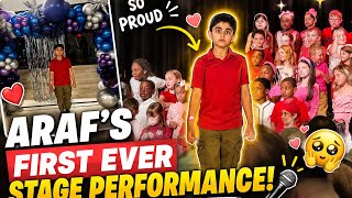 Araf’s First Ever Stage Performance 🎤✨ Proud Mom Vlog🥹|| vlog no.134