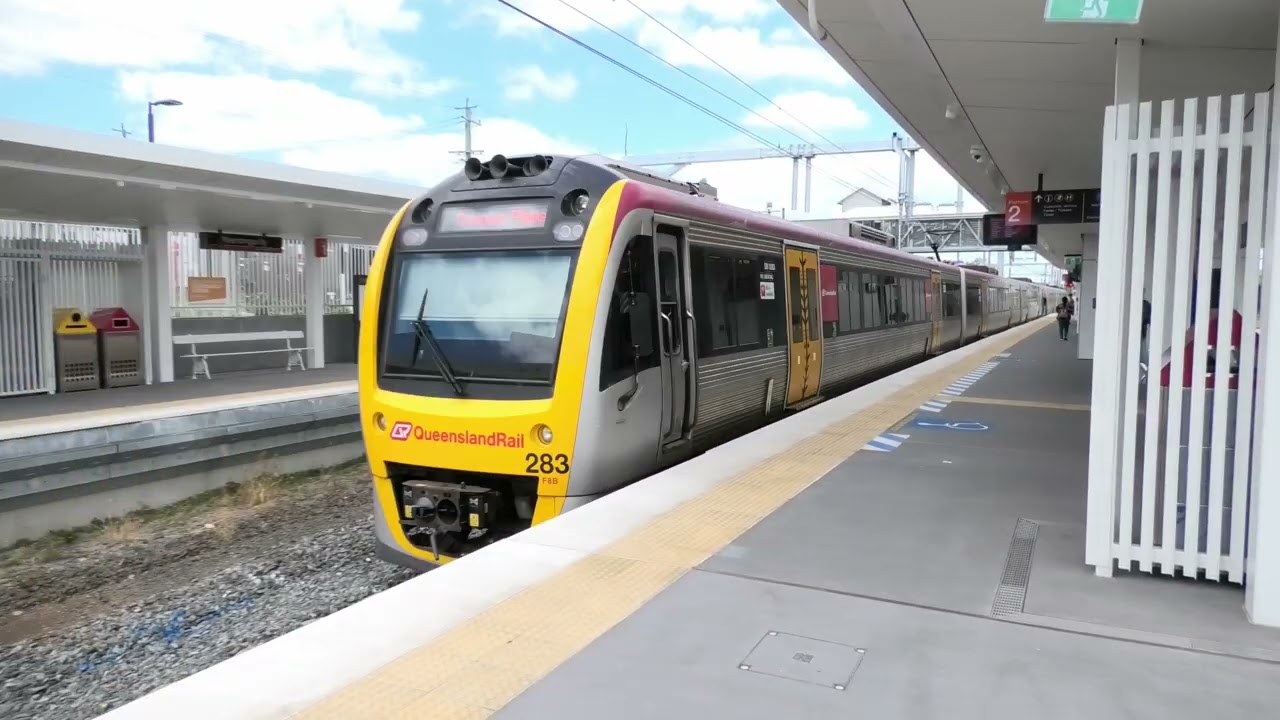 Queensland Rail Brisbane Trains to Yeerongpilly whilst on Holiday