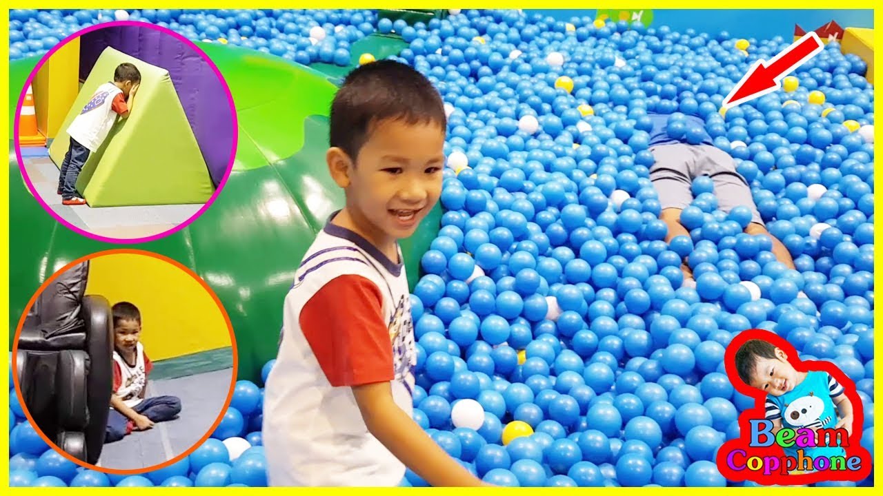 น้องบีม | เล่นซ่อนหาในบ่อบอล Kidzoona เดอะมอลล์บางแค