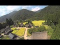 世界文化遺産 五箇山菅沼合掌集落 空撮 UNESCO World Cultural heritage Gokayama