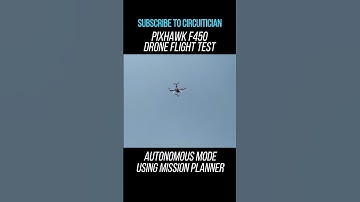 PixHawk F450 Drone Flight Test in Autonomous Mode #be_creative #drone #dronevideo #pixhawk #shorts