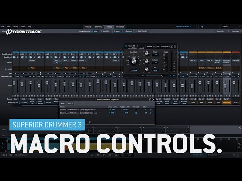 Superior Drummer 3: Macros & automation (video 4/5)