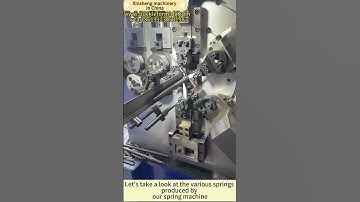 CNC spring coiling machine