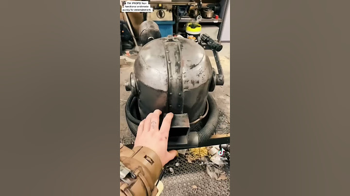 Metal fallout power helmet!
