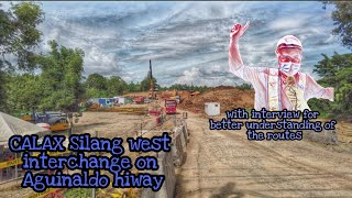 CAVITE LAGUNA EXPRESSWAY  SILANG WEST INTERCHANGE NOW AT AGUINALDO HIWAY #BUILDBUILDBUILD#DPWH#CALAX