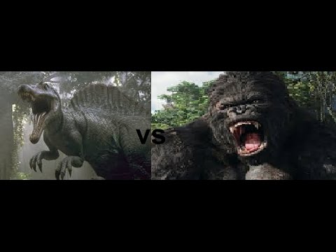 Spinosaurus Vs King Kong Youtube 