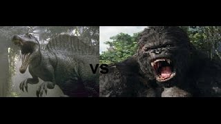 Spinosaurus Vs King Kong