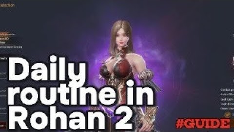DAILY ROUTINE ROHAN2 #guide