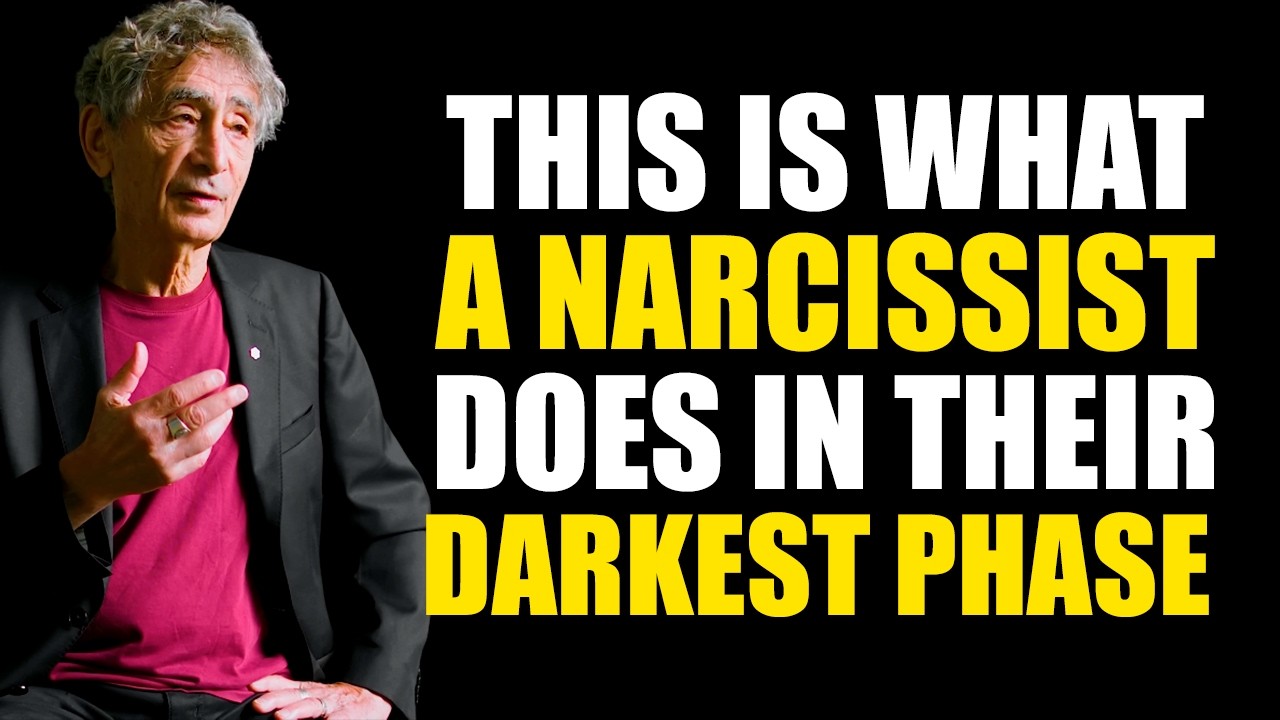 The most dangerous stage of the narcissist begins when you leave them behind - Dr. Gabor Maté
